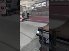 X64/X80/X96 고속 산업용 컴퓨터화 된 이중 줄 로터리 호크 쿼일팅 꿰매기 기계