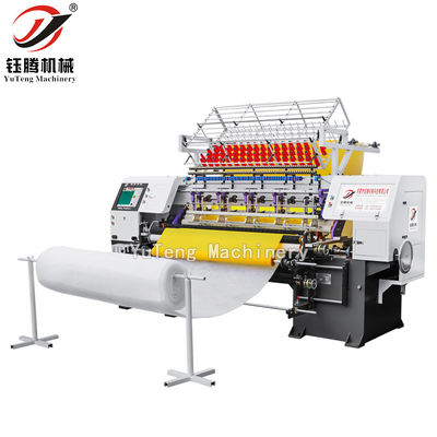 3.5KW PLC 컴퓨터화된 멀티 나들 쿼일팅 머신 잠금 스티치