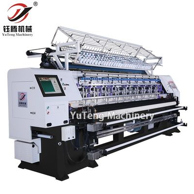 고속 100-1000 R/min Multi Needle Lock Stitch Quilting Machine 침대 시트용 7.5KW 전력