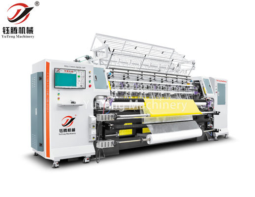20-200 m/시간 생산 속도, 1650/2000/2450MM 퀼팅 폭, 100-1400 rpm 조절 가능한 속도를 갖춘 컴퓨터 제어 잠금 스티치 퀼팅 머신