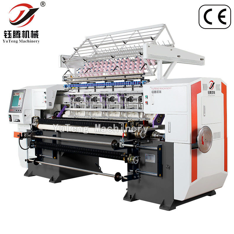 섬유 생산용 컴퓨터화 된 잠금 스티치 쿼일팅 머신 1650mm/2450mm 꿰매기 너비 220V/380V 3단계