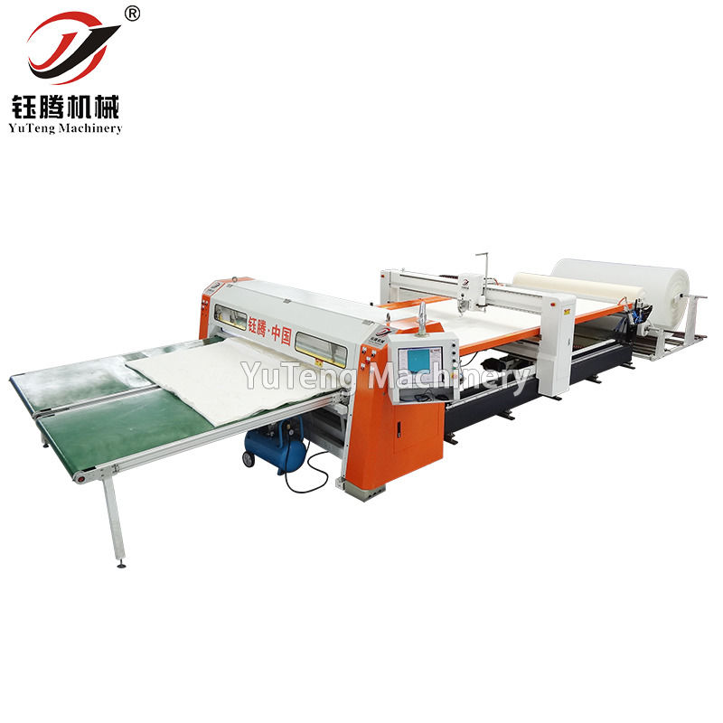 산업용 고속 3000 RPM 자동 연속 공급 단일 니들 퀼팅 기계 (매트리스 원단용, 최대 80mm 봉제 두께)